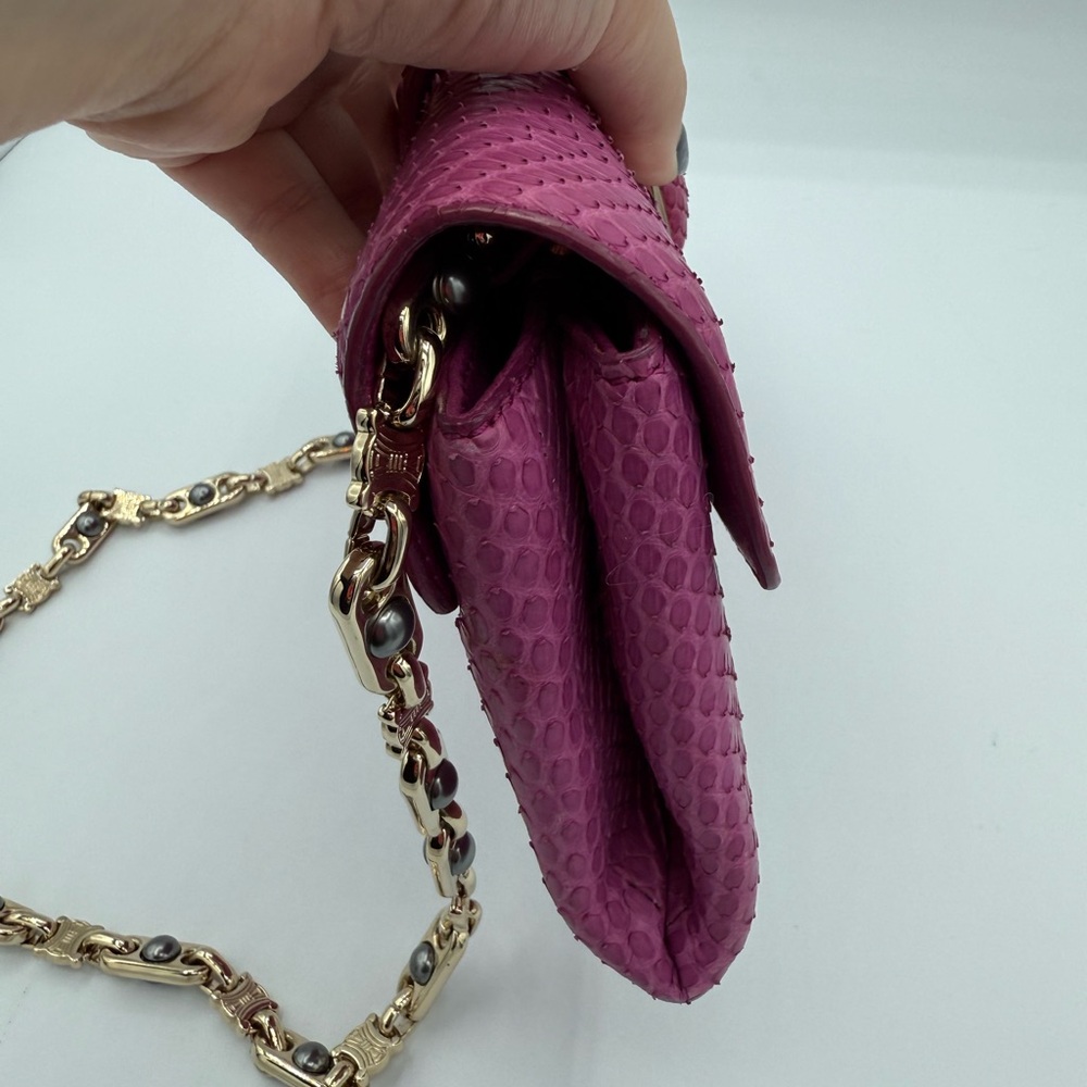 Vintage Celine Python Shoulder bag - image 7